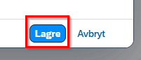Bildet viser knappen Lagre